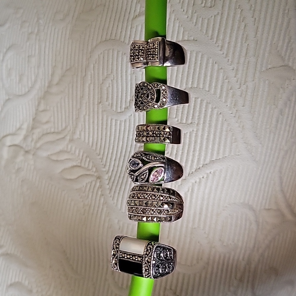 6- Rings with Designs  & Sizes